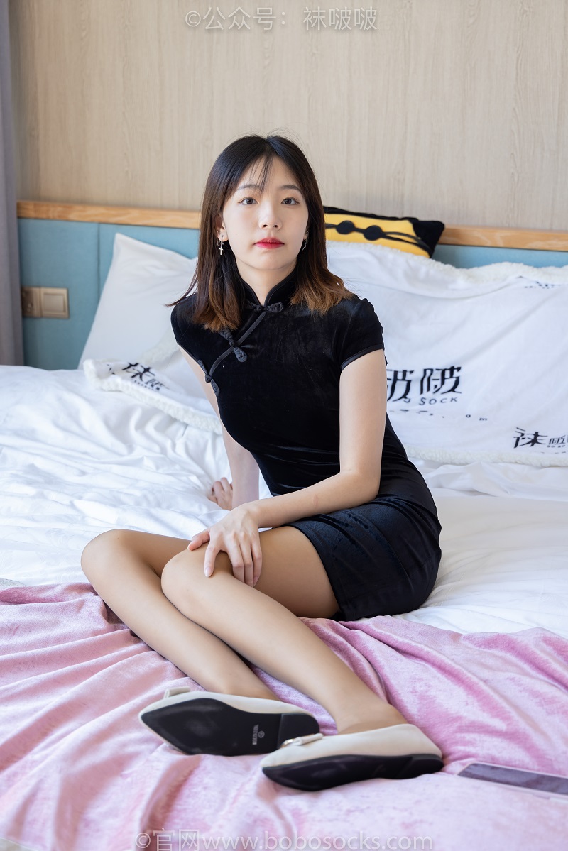 [BoBoSocks袜啵啵] 035期：小甜豆-平底鞋、薄灰丝、薄咖啡丝 花絮版