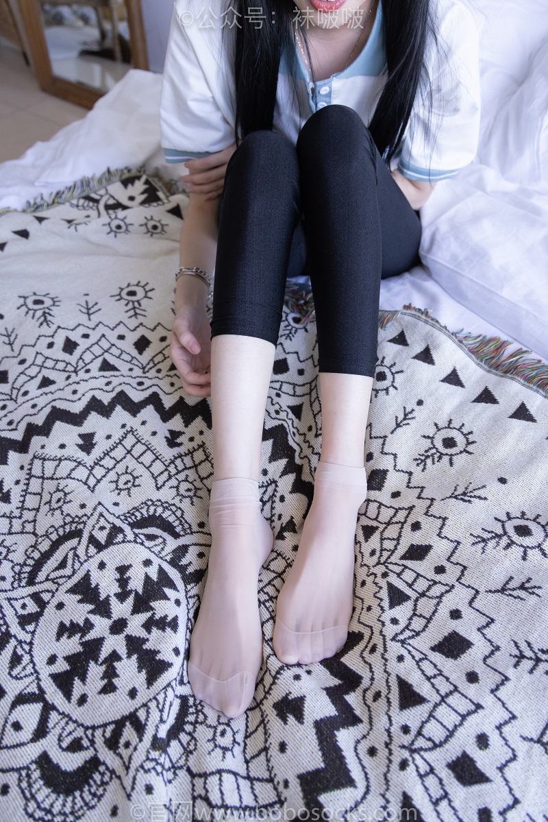 [BoBoSocks袜啵啵] 044期：稚予-贝壳头、匡威帆布鞋、短肉丝（脚尖加固款）常规加长版