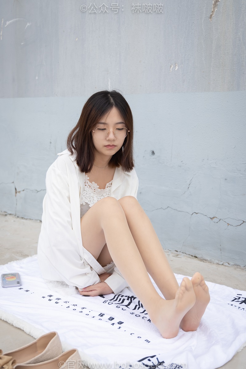 [BoBoSocks袜啵啵] 048期：小甜豆-平底鞋、肉丝（脚尖加固款）花絮版