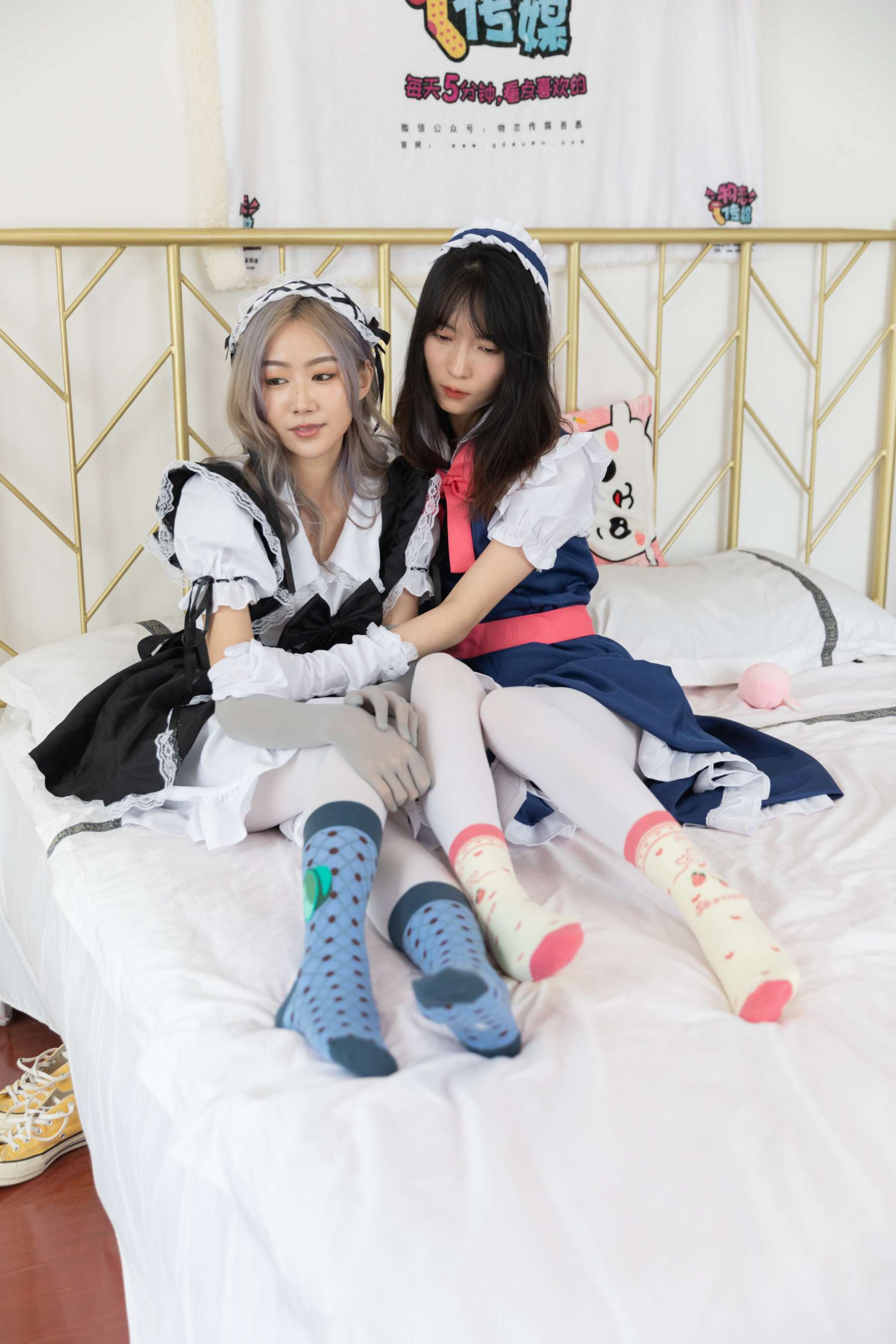 [物恋传媒] NO.787 猫耳&小鹿-苍穹的云