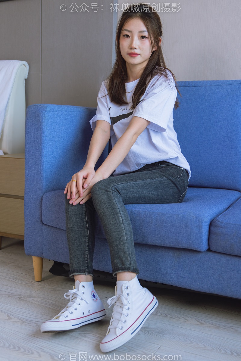 [BoBoSocks袜啵啵] 220期 小沫-两双板鞋、短肉丝(脚尖加固款)、裸足