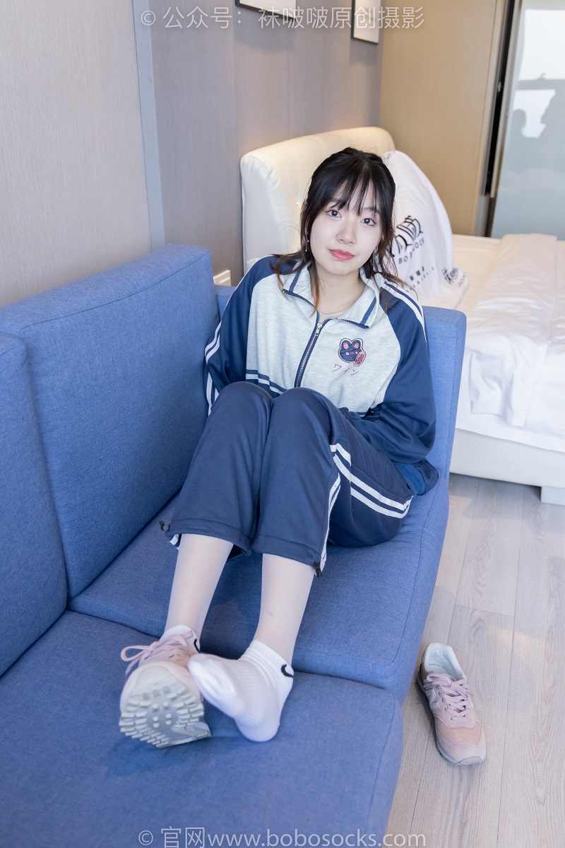 [BoBoSocks袜啵啵] 226期 小甜豆-运动鞋、白棉袜、白丝（脚尖加固款）