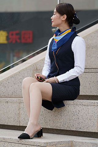 空乘丝袜情结