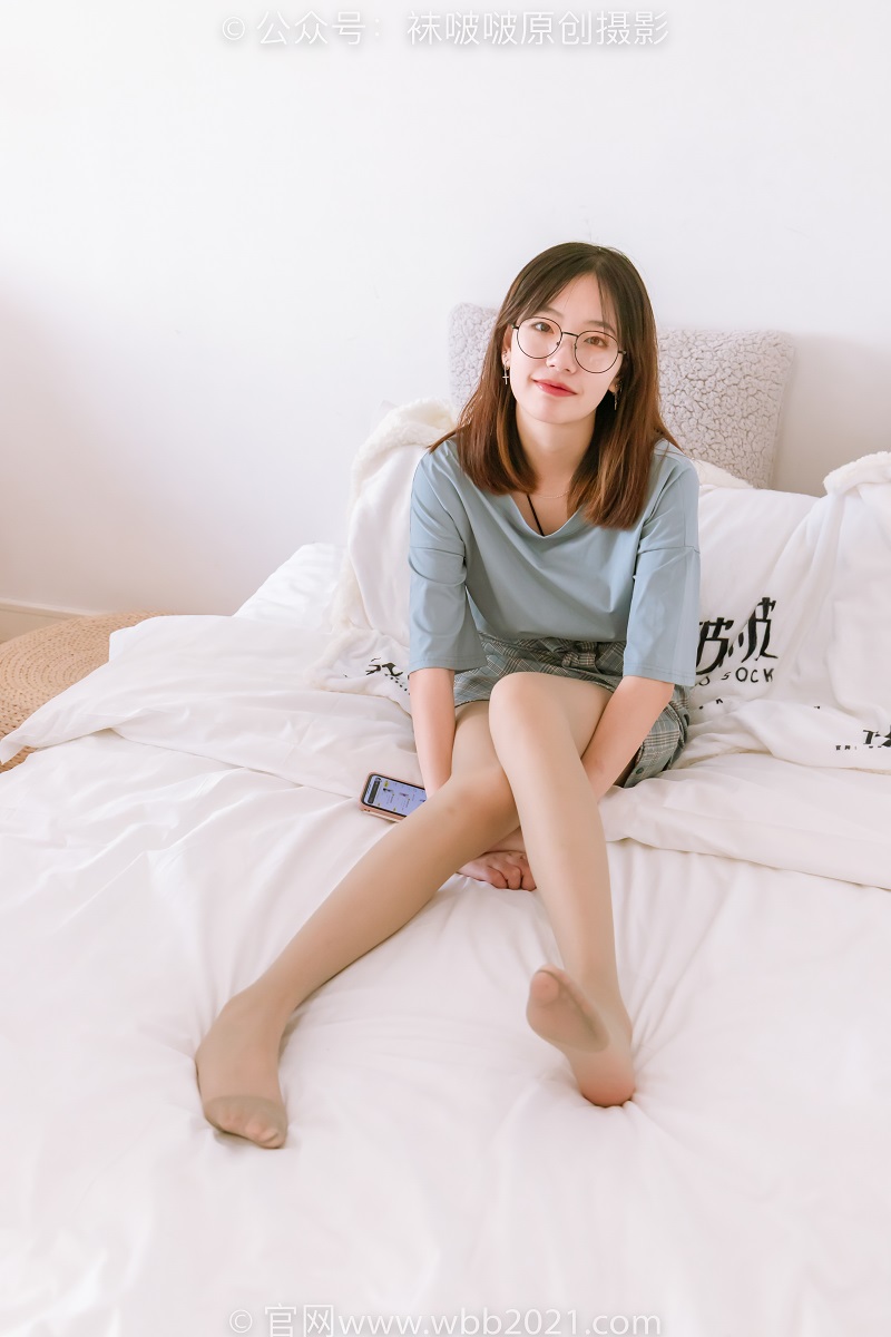 [BoBoSocks袜啵啵] 239期 小甜豆-棉拖鞋、灰丝、裸足