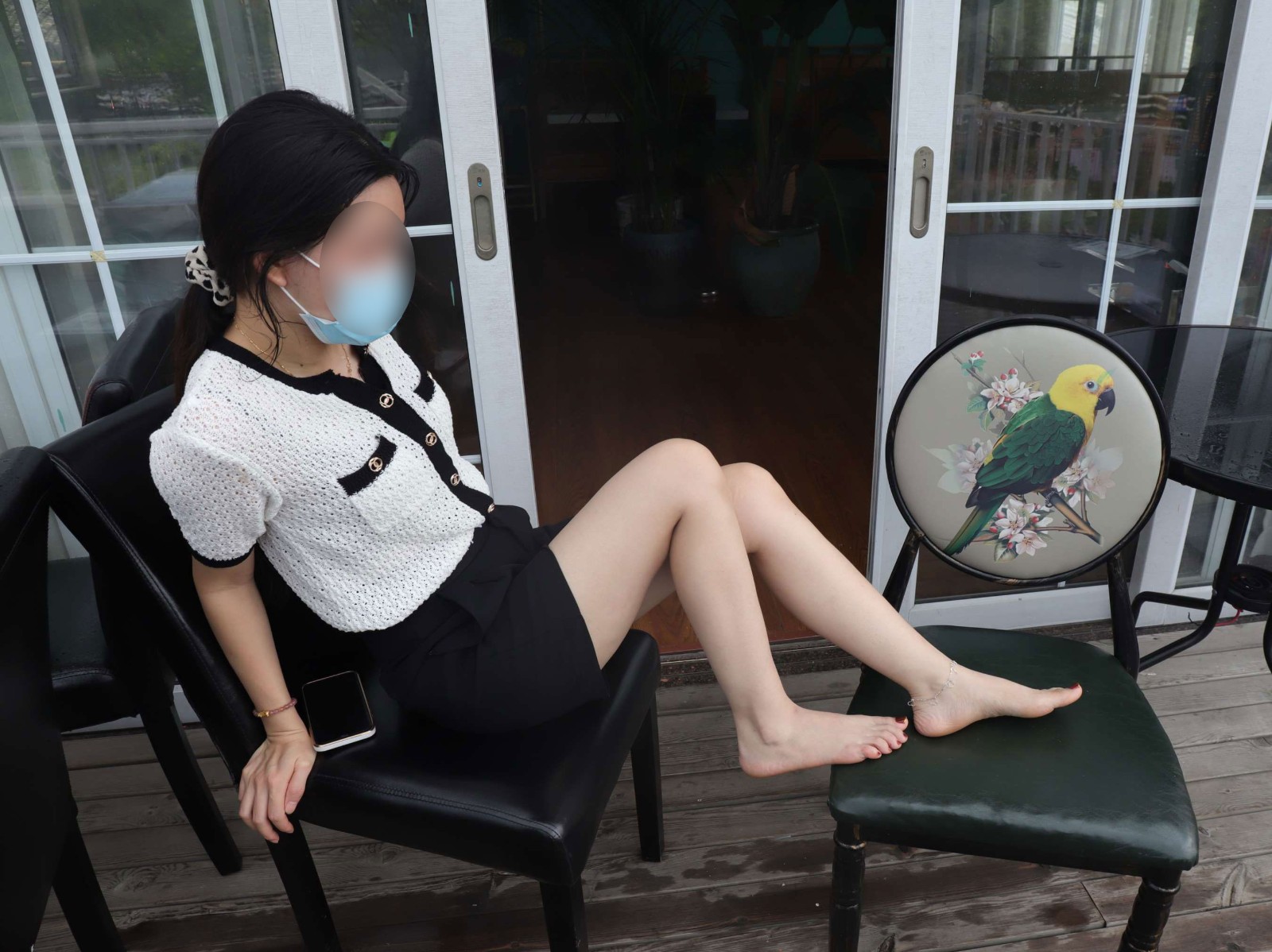大二晴晴的赤足