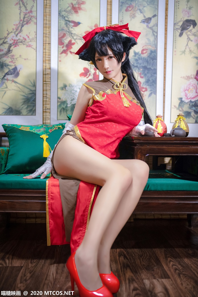 [喵糖映画] HML.015 高雄银红旗袍