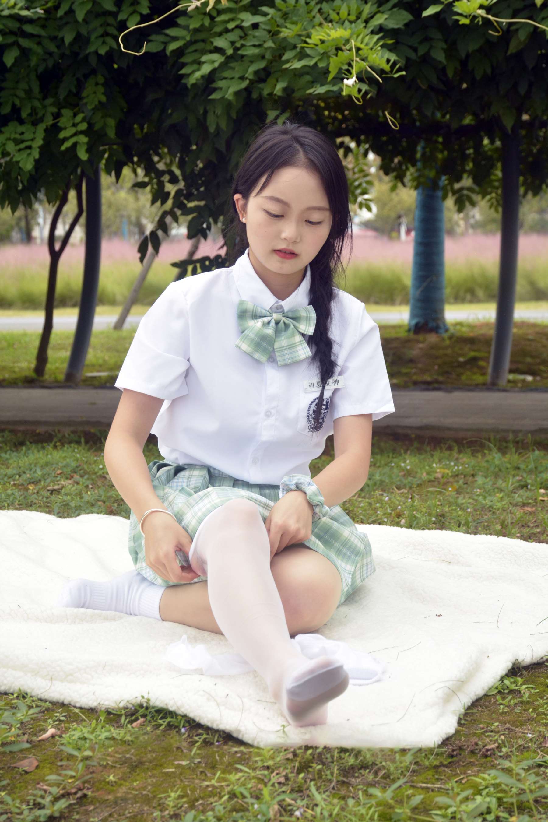 [初夏女神]093期 双双~【雪松JK套】巴啦啦小魔仙，玛丽珍鞋配一下