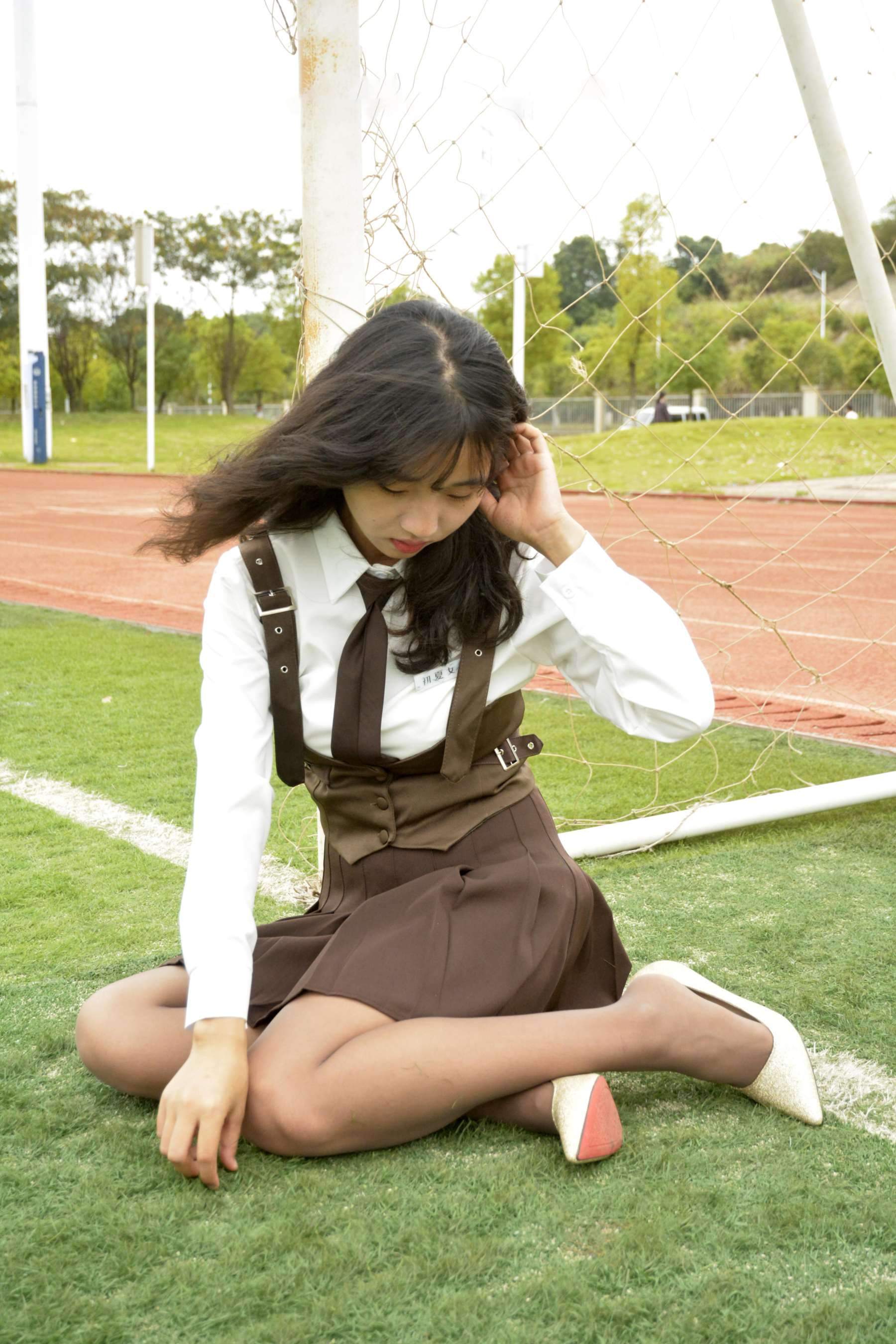 [初夏女神]095期 点点~【咖啡JK】秋意浓，这该是秋天拥有的颜色