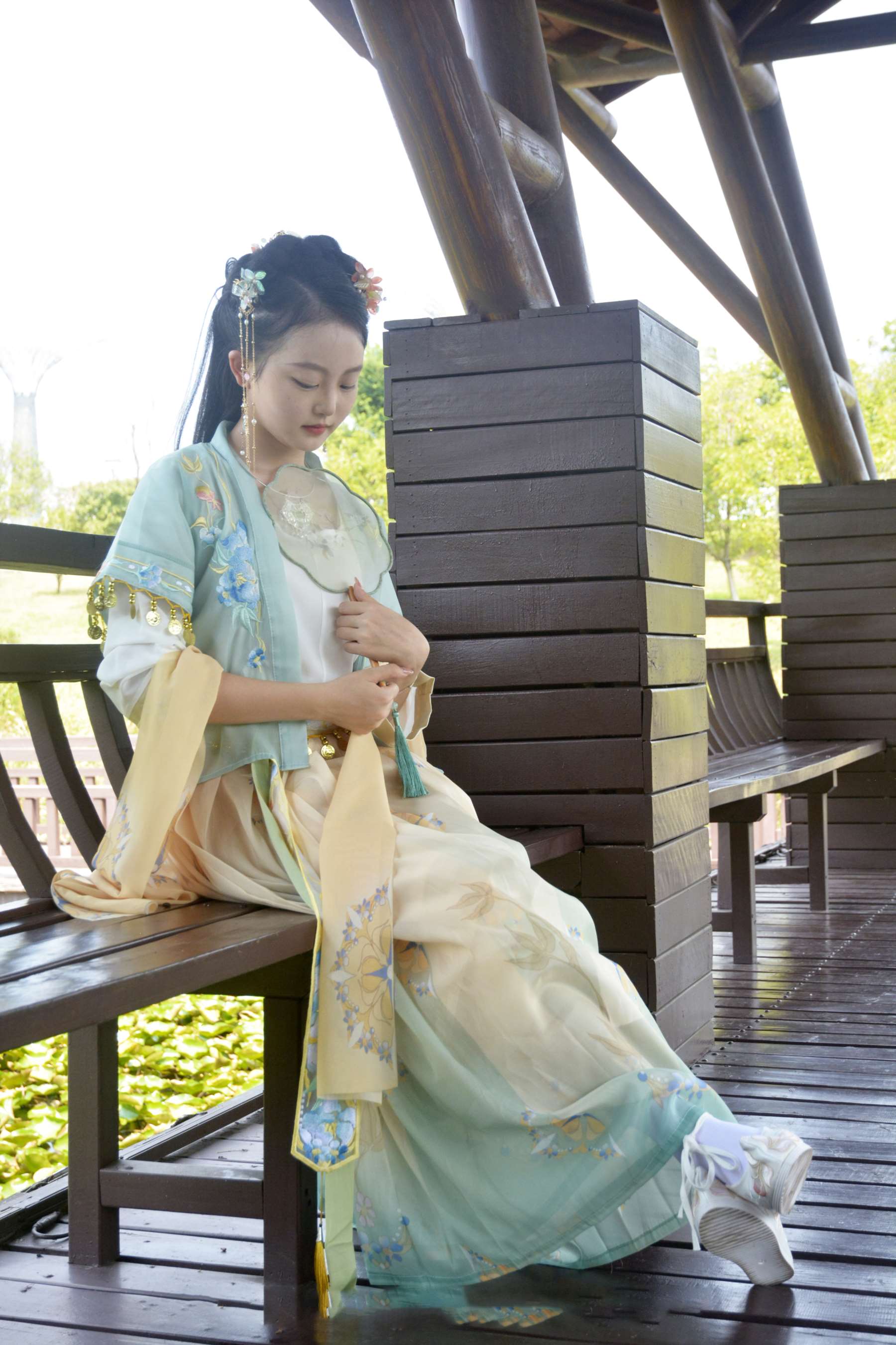 [初夏女神]097期 双双~【荷花仙子】趁着荷花盛开的季节赶紧拍一套汉元素古装