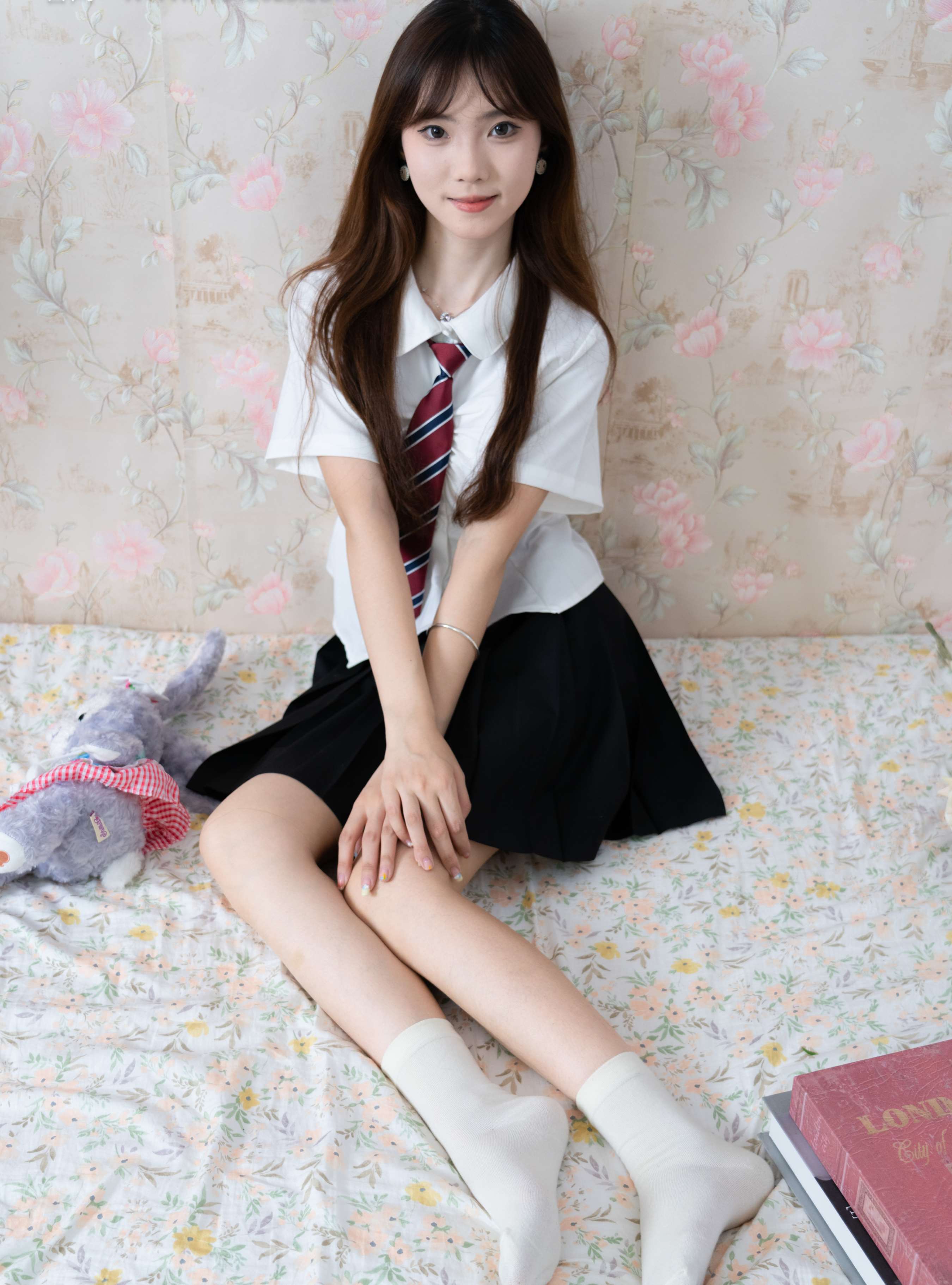 [甜予摄影] 璇璇-板鞋、白棉袜、裸足