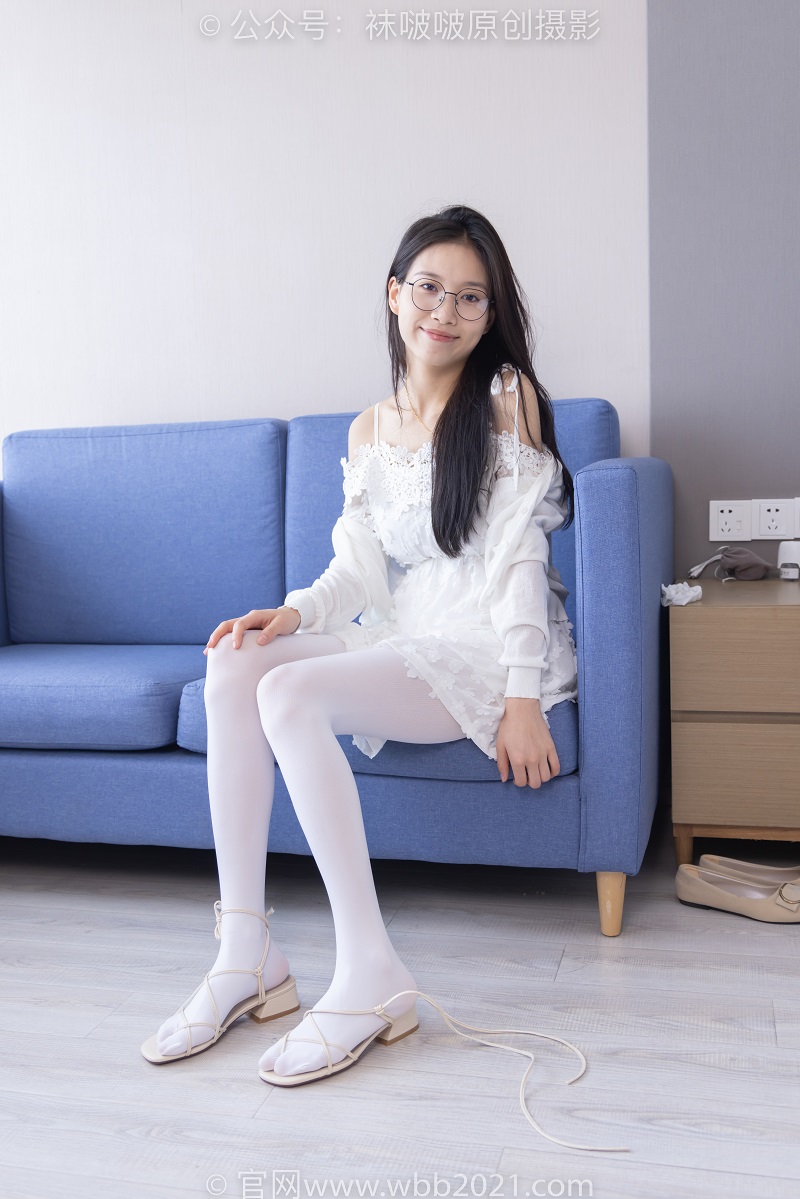 [BoBoSocks袜啵啵] 322期 芝士-两双平底鞋、厚白丝