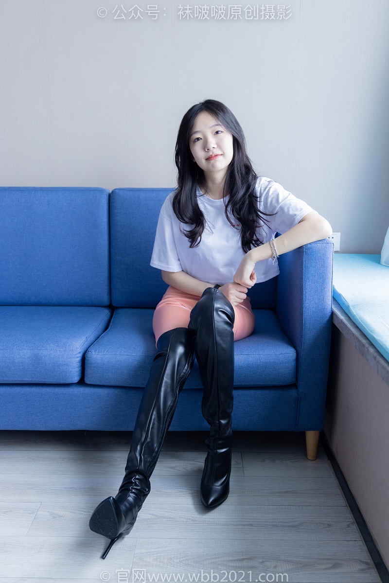 [BoBoSocks袜啵啵] 323期 小甜豆-高跟长靴、黑丝、瑜伽裤裤里丝