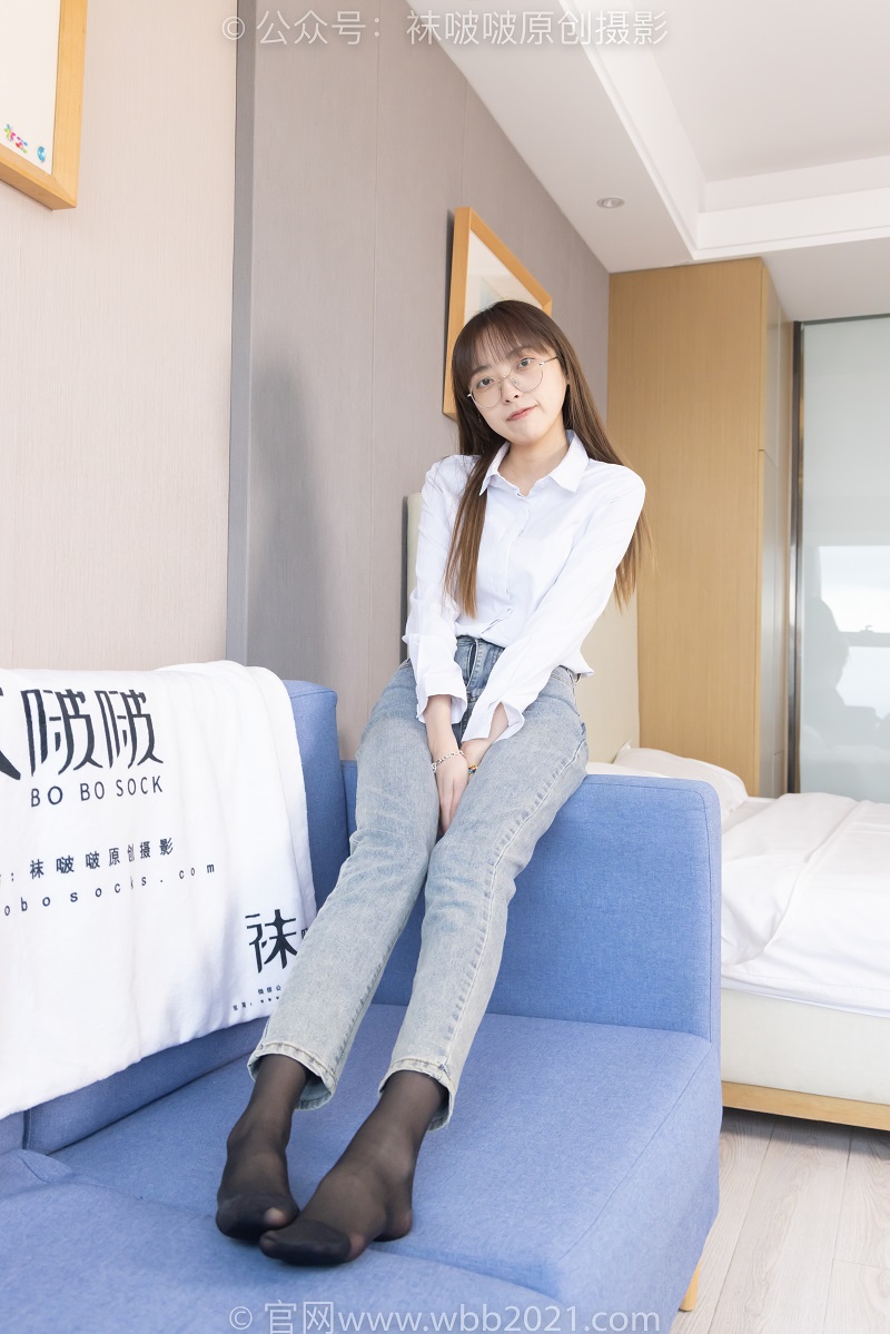 [BoBoSocks袜啵啵] 337期 稚予-高跟鞋、高跟凉鞋、黑丝、裤里丝、裸足