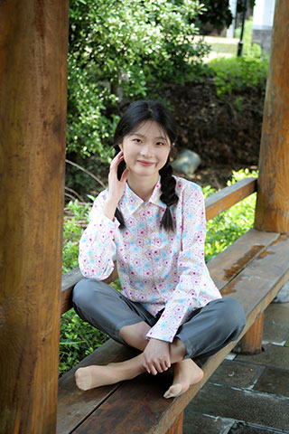 [初夏女神]207期 安妮~【回村过节】我提前回家过节了，你看我这身衣服应景吗