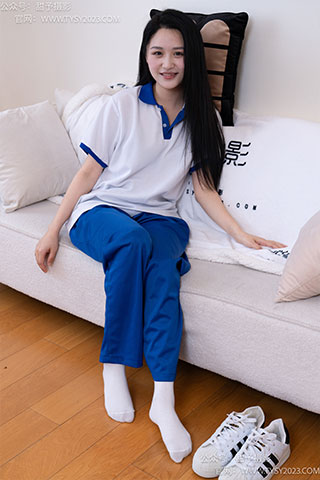 [甜予摄影] NO.102 澜澜-板鞋、白棉袜、肉丝-脚尖微加固款(带视频)【126P+2V/9.93G】