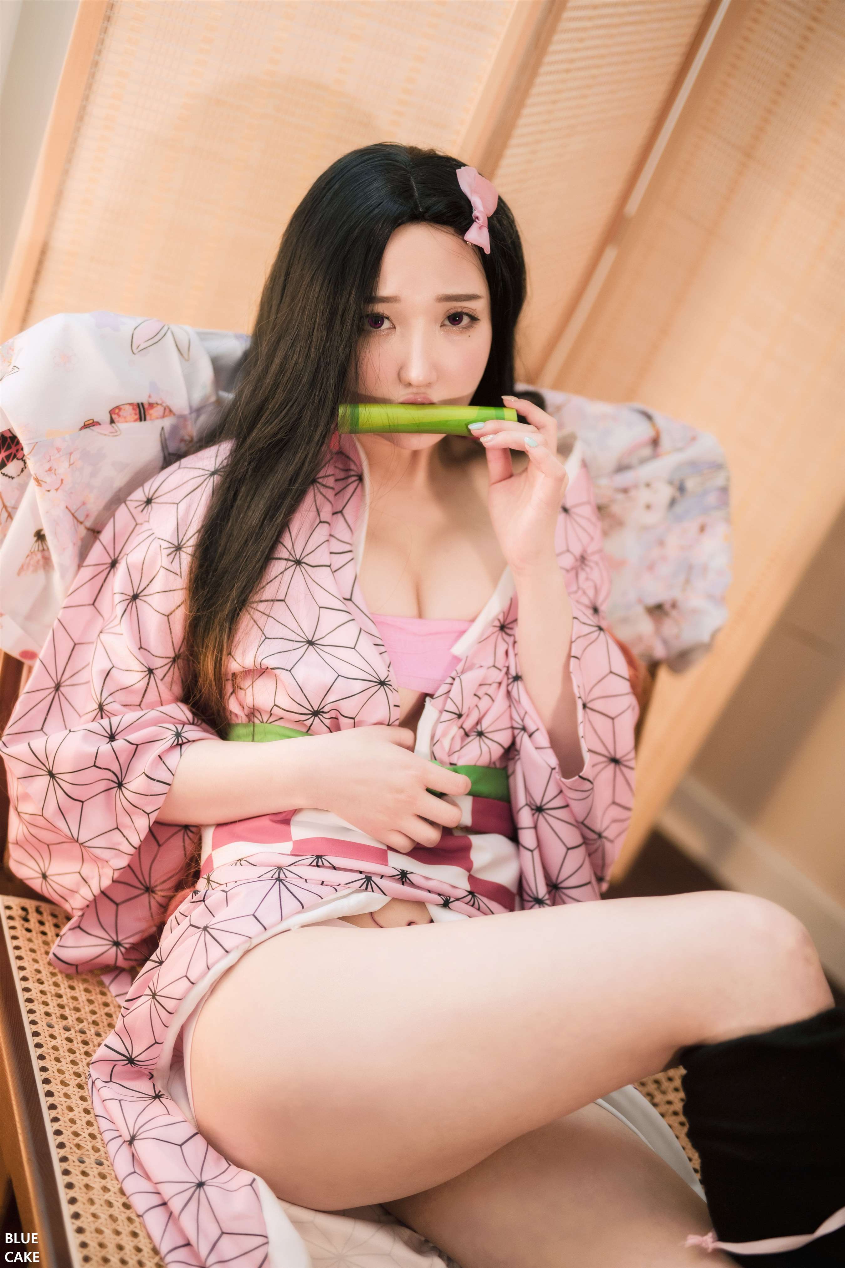 《[BlueCake] NO.006 Ye-Eun - PINK ONI【45P/147M】》作品图